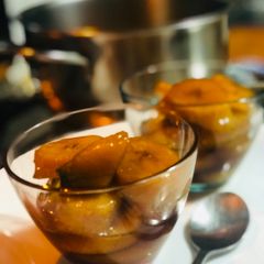 AMIE’s Minatamis na Saging (sweetened banana) A picture of AMIE’s Minatamis na Saging (sweetened banana).