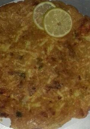 صورة لوصفة عجه بالخضار