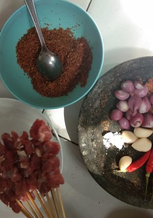 Foto resep Sate kambing