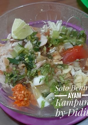 Foto resep Soto Bening Ayam Kampung