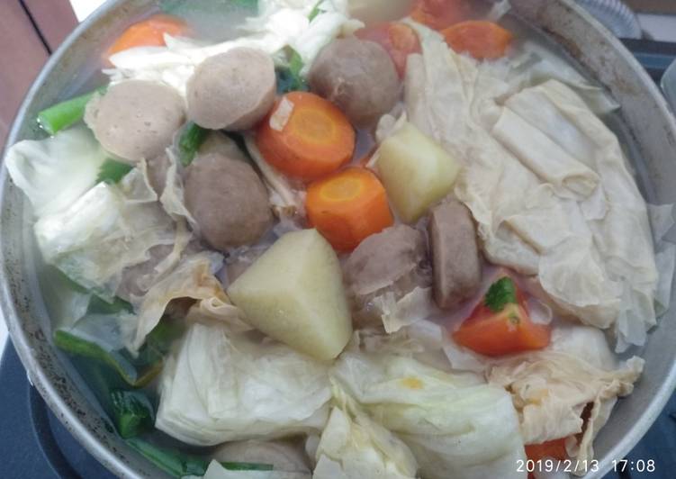 Sop Baso Kembang Tahu