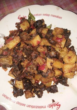 Foto resep Sambel kentang ati ampela