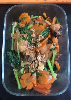 Foto resep Ayam sayur