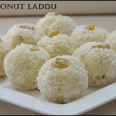 A picture of Coconut Laddu Recipe.