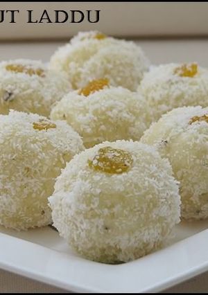 A picture of Coconut Laddu Recipe.