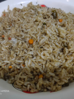 முருங்கைக்கீரை பொடி சாதம்(moringa powder rice recipe in tamil) செய்முறை முக்கிய புகைப்படம்