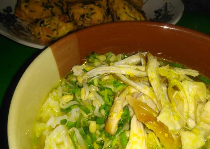 Resep Soto kemiri bening + tahu kepal sosis, Bisa Manjain Lidah