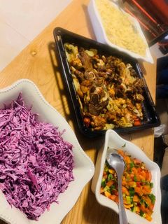 صورة لوصفة لحمة خروف بالفرن 😋