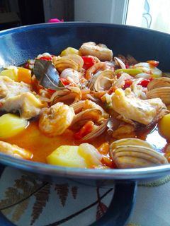Una foto de Caldeirada de bacalao