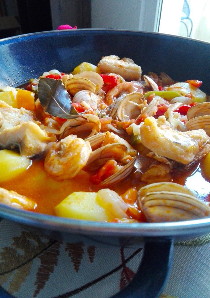 Una foto de Caldeirada de bacalao