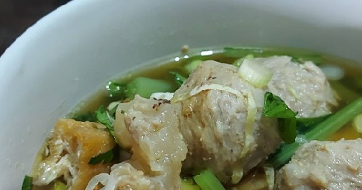 Resep Kuah Bakso Super Gampang Oleh Apriliana Cookpad