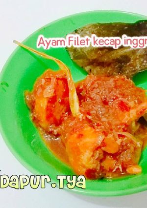 Foto resep Ayam Fillet Kecap inggris Pedas