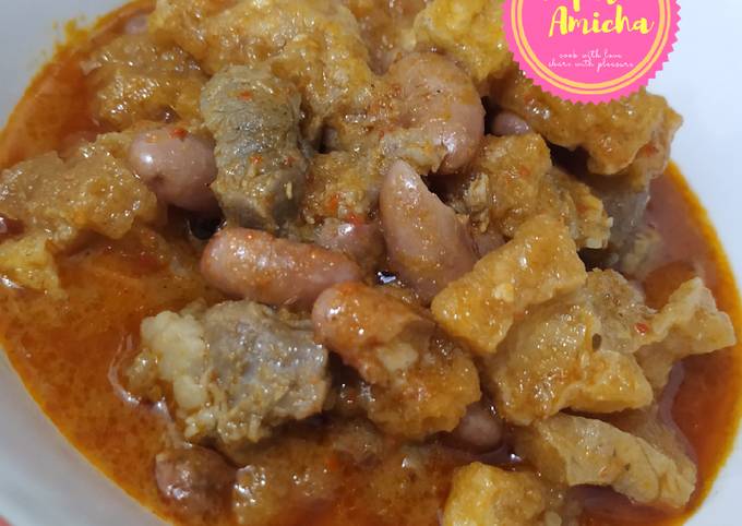 Cara Gampang Membuat Sambel Goreng Krecek + Tetelan Anti Gagal
