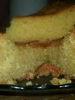 Una foto de Budín de mandarina fácil