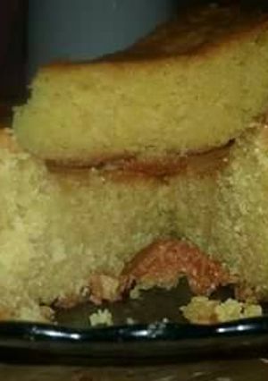 Una foto de Budín de mandarina fácil