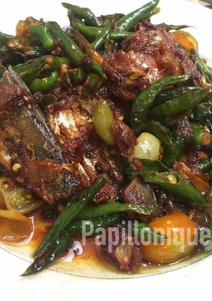 Foto resep Ikan Asin Peda Cabe Ijo