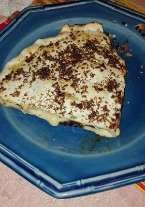 Una foto de Tarta de ciruela y quesos