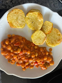 Una foto de Pisto de garbanzos