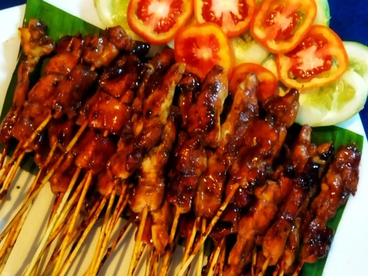 Cara Mudah Menyiapkan Resep Sate Ayam Kecap yang Uenak Anti Ribet, Lezat