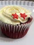 Cupcake Red Velvet con Amor