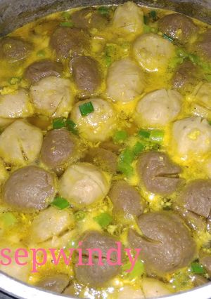 Foto resep Bumbu baso ikan kuah kuning