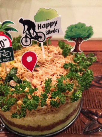 Langkah Gampang Menyiapkan Resep  Ulang Tahun Simpel (Nasi Kuning dan Mie Ulang Tahun yang Sempurna, Lezat Sekali