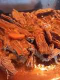 Carne desmechada o mechada
