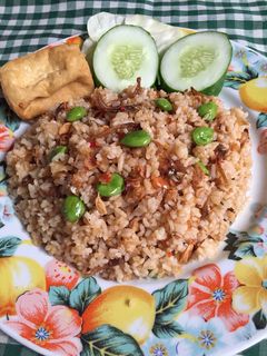 Foto resep Nasi Goreng Teri Pete