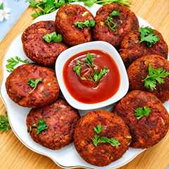चुकंदर गोल्डन टिक्की कबाब (Beetroot Golden tikki Kabab)-レシピのメイン写真