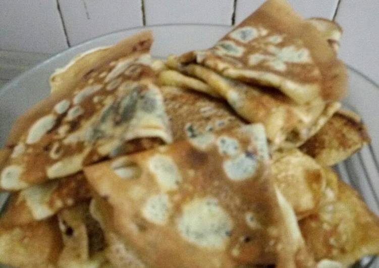 5. Simple Crepes Crispy