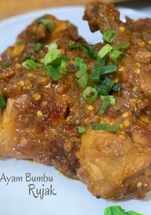 Foto resep Ayam Bumbu Rujak