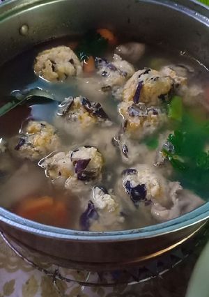 Foto resep Sop lohua ayam udang