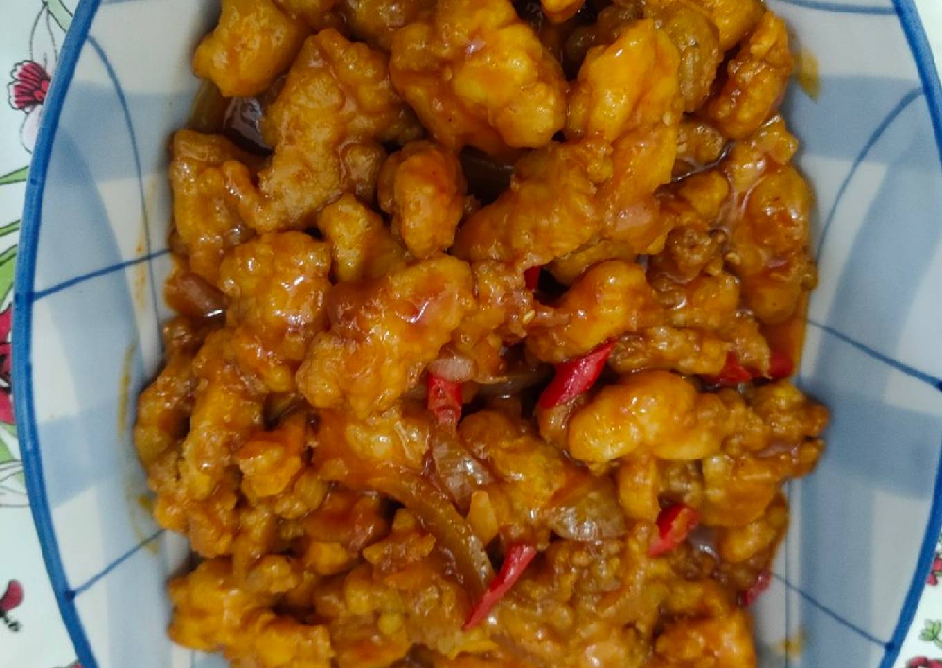 Ayam Fillet Pedas Manis Simple Istimewa