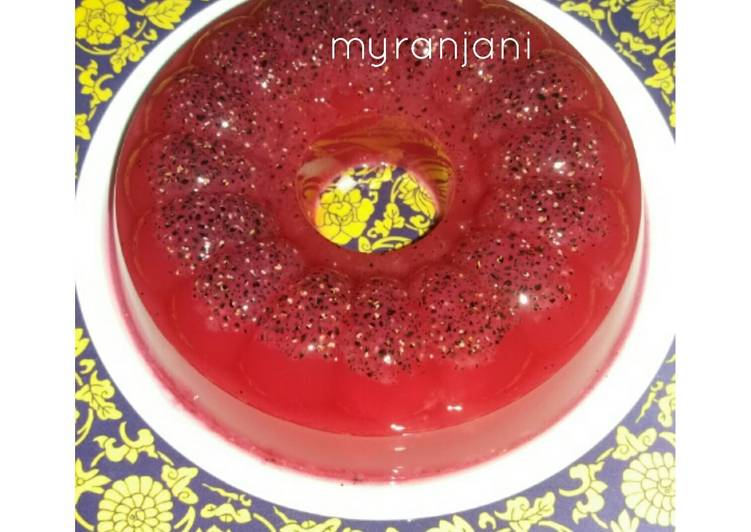 Agar-Agar Buah Naga