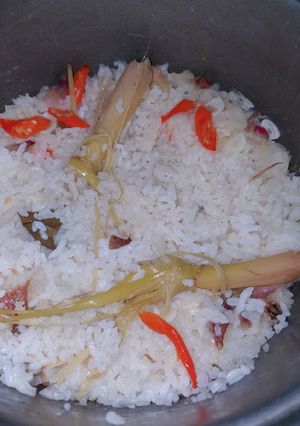 Foto resep Nasi liwet rice cooker