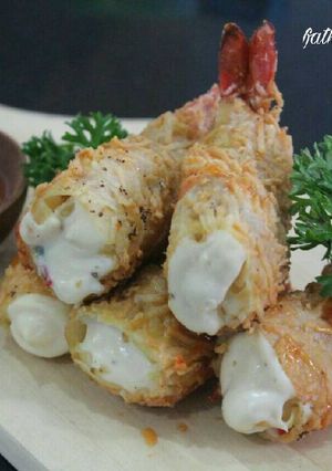 Foto resep Udang goreng keju leleh
