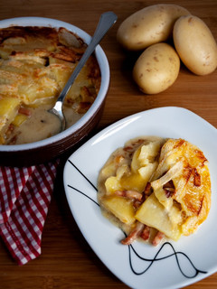 Una foto de Tartiflette