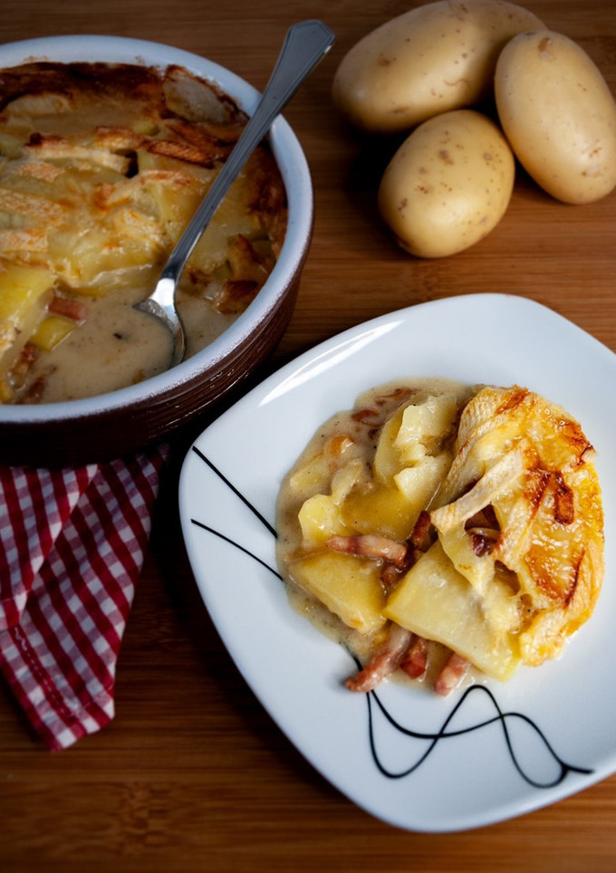 Una foto de Tartiflette