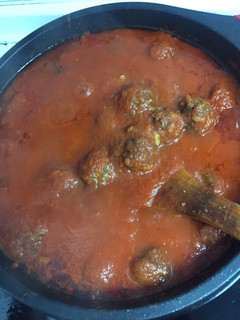 Una foto de Albóndigas de ternera en tomate