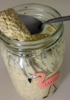 Une photo de Chia pudding citron/coco
