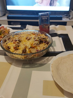 Una foto de Mi mexicano..!!! Fajitas y nachos