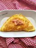 Omelette al salmone con mozzarella