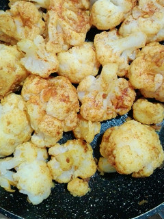 Una foto de Coliflor especiada