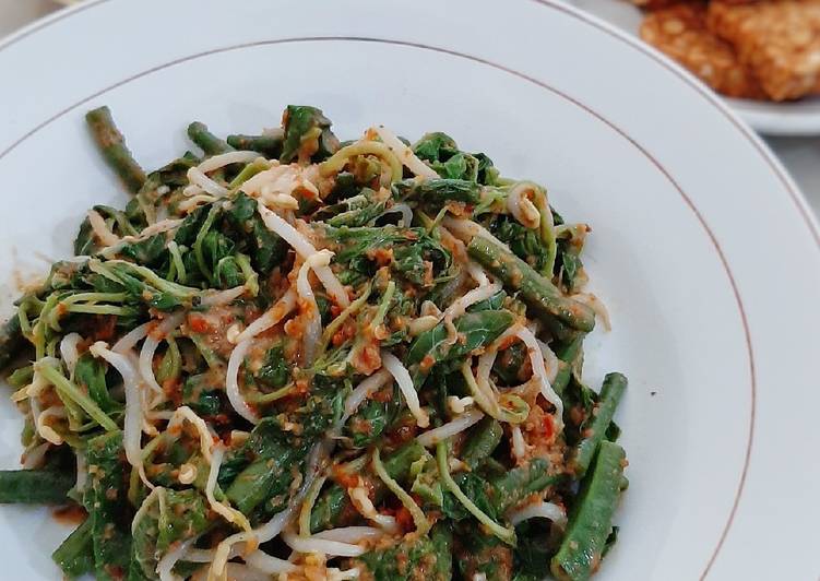 176. Pecel Sayur bumbu Praktis