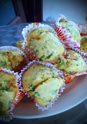 Foto resep 7Muffin Bayam & Ayam Asap