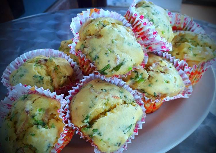 7Muffin Bayam & Ayam Asap