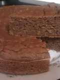 Torta chocolate, no azúcar, no mantequilla, no harina: no gluten!