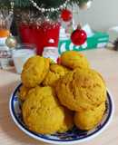 Pumpkin cinnamon ginger cookies