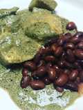 Mole verde con pollo