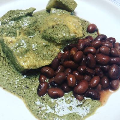 Mole verde con pollo Receta de Alicia CG- Cookpad